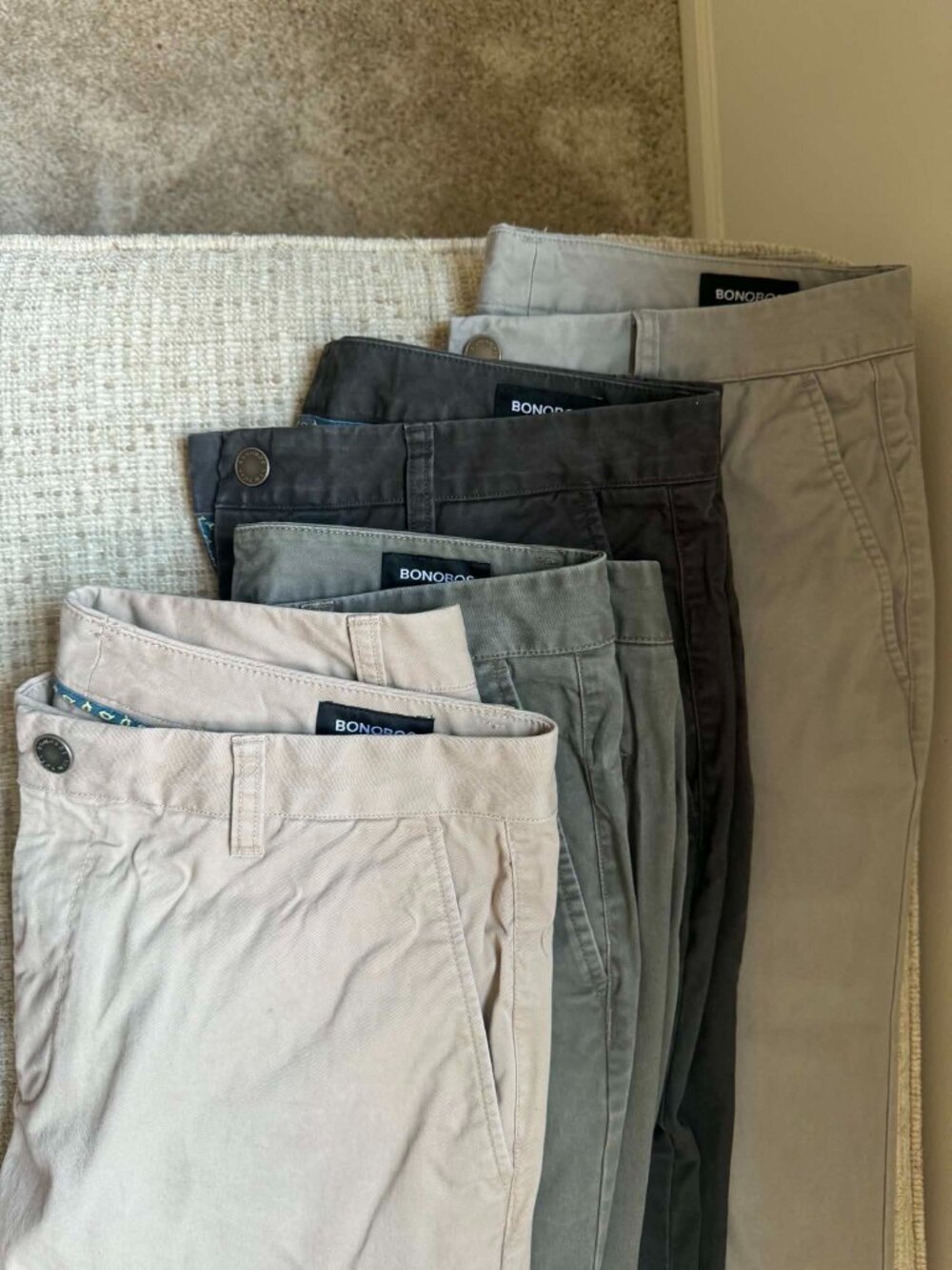 Original Stretch Washed Chino - 4 Pair - Amazing Deal